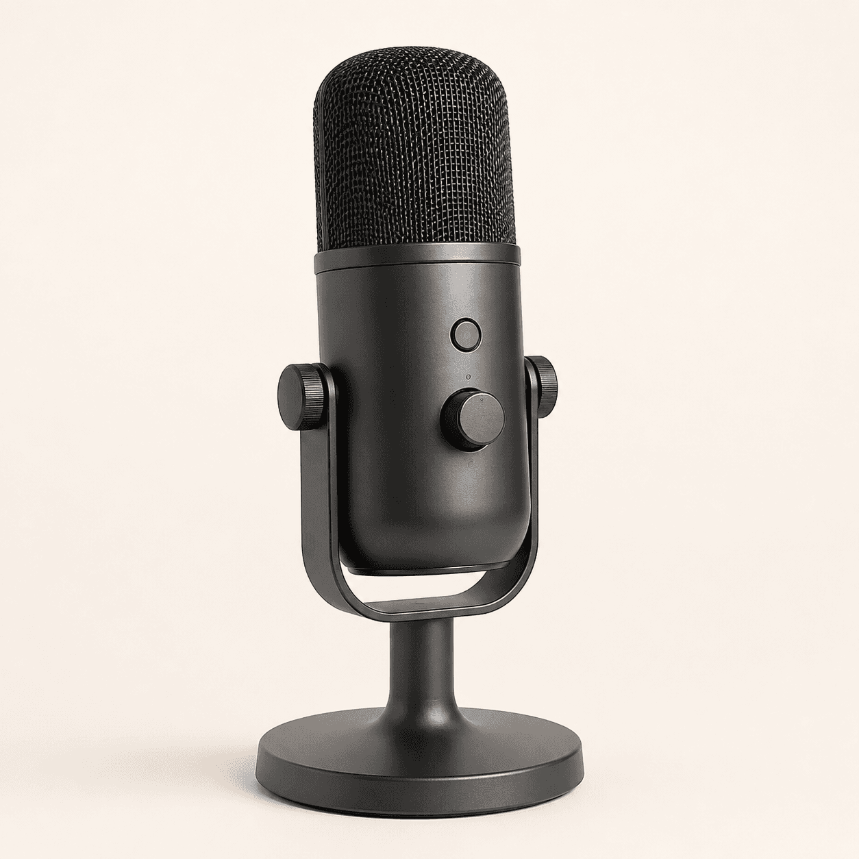 USB Condenser Desktop Microphone - Charcoal